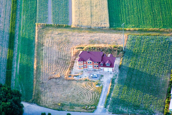 Industrial area, Villa Hinkelstein in Hatzenbühl in the state Rhineland-Palatinate, Germany