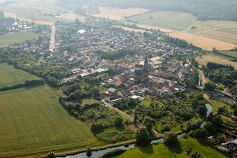 Cattenom in the state Moselle, France