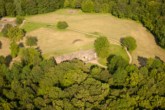 Fort Ligne Maginot in Budling in the state Moselle, France