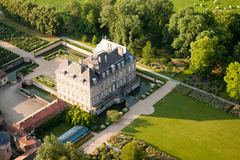 Manom, Château de La Grange in Thionville in the state Moselle, France