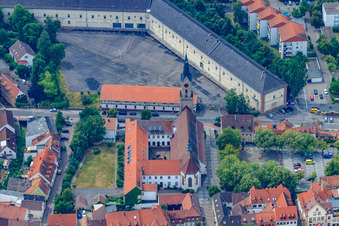 St. James in Germersheim in the state Rhineland-Palatinate, Germany