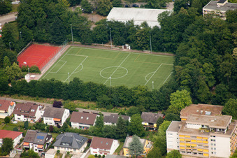 HD-Boxberg, sports fields in the district Boxberg in Heidelberg in the state Baden-Wuerttemberg, Germany