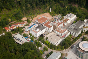 EMBL in the district Rohrbach in Heidelberg in the state Baden-Wuerttemberg, Germany from above