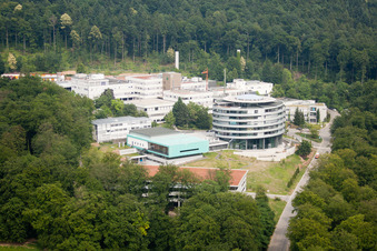 EMBL in the district Rohrbach in Heidelberg in the state Baden-Wuerttemberg, Germany seen from above