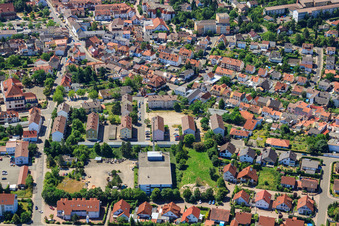 Kerzenheimer Street in Eisenberg in the state Rhineland-Palatinate, Germany