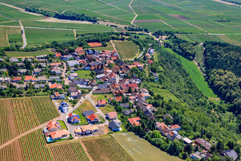 Village view in Battenberg in the state Rhineland-Palatinate, Germany