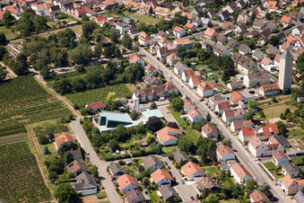 Holy Cross Church in the district Lachen in Neustadt an der Weinstraße in the state Rhineland-Palatinate, Germany
