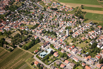 Catholic Church of the Holy Cross in the district Lachen in Neustadt an der Weinstraße in the state Rhineland-Palatinate, Germany