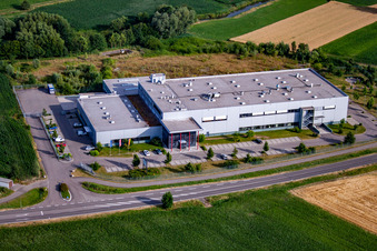 ADA Cosmetics International GmbH in the district Bodersweier in Kehl in the state Baden-Wuerttemberg, Germany out of the air