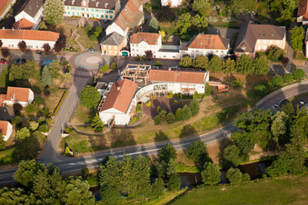 Bischwiller in the state Bas-Rhin, France out of the air