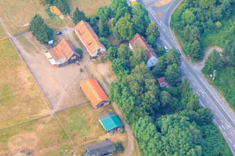 Former Langenberg Forester's House in Wörth am Rhein in the state Rhineland-Palatinate, Germany
