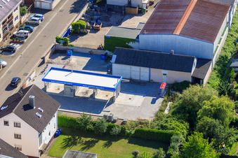 Elsässer Straße, New Car Wash in Kandel in the state Rhineland-Palatinate, Germany