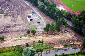 Skate park in Kandel in the state Rhineland-Palatinate, Germany