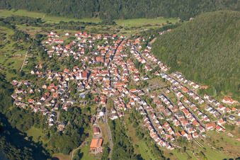 Village view in Wernersberg in the state Rhineland-Palatinate, Germany