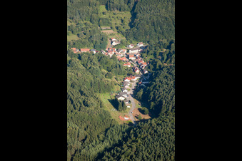 Village view in Dimbach in the state Rhineland-Palatinate, Germany