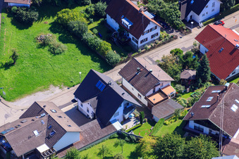 Gartenstr in the district Gallenbach in Baden-Baden in the state Baden-Wuerttemberg, Germany