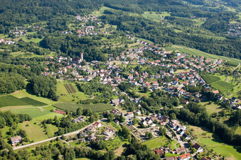 Catholic Church of St. Charles Borromeo in the district Neusatz in Bühl in the state Baden-Wuerttemberg, Germany
