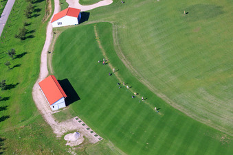Golf Club Urloffen e. V in the district Urloffen in Appenweier in the state Baden-Wuerttemberg, Germany from above