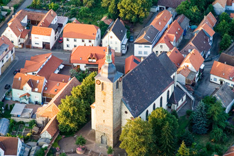 Catholic Church of St. Leodegar in Steinfeld in the state Rhineland-Palatinate, Germany