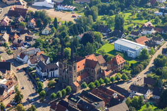 Church of St. John in the district Weier in Ottersweier in the state Baden-Wuerttemberg, Germany