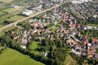 Bachstr in the district Weier in Ottersweier in the state Baden-Wuerttemberg, Germany
