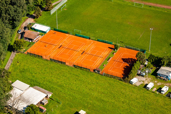 Tennis Club in the district Rauental in Rastatt in the state Baden-Wuerttemberg, Germany