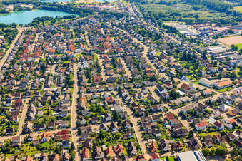 Friedensstr in Muggensturm in the state Baden-Wuerttemberg, Germany