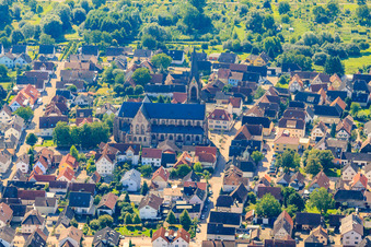 Catholic Church of Mary Queen of Angels in Muggensturm in the state Baden-Wuerttemberg, Germany