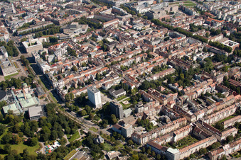 District Südstadt in Karlsruhe in the state Baden-Wuerttemberg, Germany