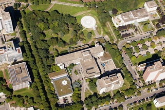 Steinhäuserstraße Saint Vincentius - Clinic and Saint Marien - Clinic in the district Südweststadt in Karlsruhe in the state Baden-Wuerttemberg, Germany