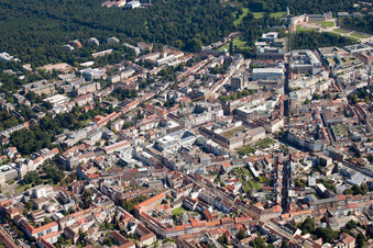 Waldstr in the district Innenstadt-West in Karlsruhe in the state Baden-Wuerttemberg, Germany