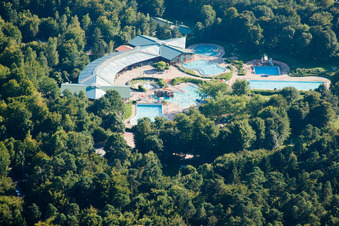 Water park in Wörth am Rhein in the state Rhineland-Palatinate, Germany