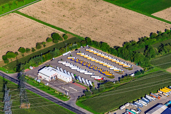 Essostraße, Robert Bayer GmbH in the district Knielingen in Karlsruhe in the state Baden-Wuerttemberg, Germany