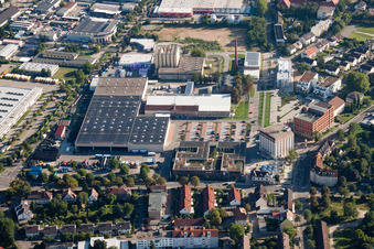 Moninger Brewery in the district Grünwinkel in Karlsruhe in the state Baden-Wuerttemberg, Germany