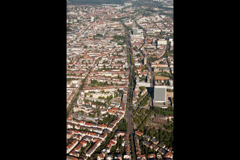 KA, Kriegsstr in the district Südweststadt in Karlsruhe in the state Baden-Wuerttemberg, Germany