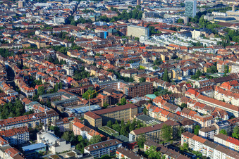 Vorholzstr in the district Südweststadt in Karlsruhe in the state Baden-Wuerttemberg, Germany