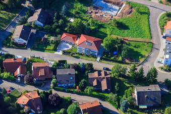 Winzerstr in the district Ellmendingen in Keltern in the state Baden-Wuerttemberg, Germany