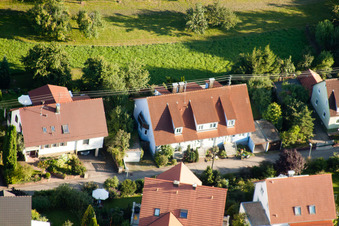 Mühlgasse in the district Gräfenhausen in Birkenfeld in the state Baden-Wuerttemberg, Germany out of the air