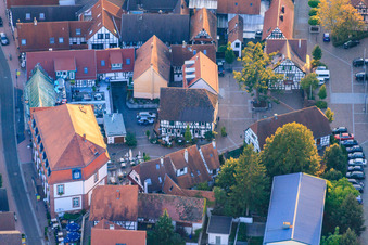 Town Hall, Am Plätzl in Kandel in the state Rhineland-Palatinate, Germany