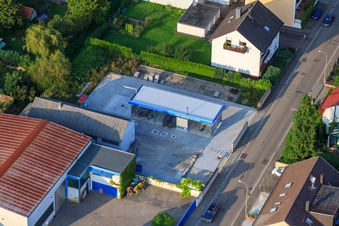 Elsässerstraße car wash in Kandel in the state Rhineland-Palatinate, Germany