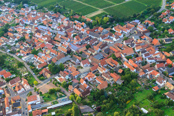 Landauer Street in Insheim in the state Rhineland-Palatinate, Germany