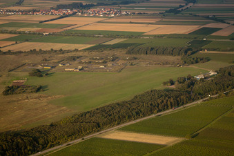 Ebenberg Gliding Airfield in Landau in der Pfalz in the state Rhineland-Palatinate, Germany