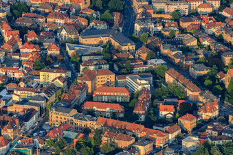 Reiterstraße Marienring in Landau in der Pfalz in the state Rhineland-Palatinate, Germany