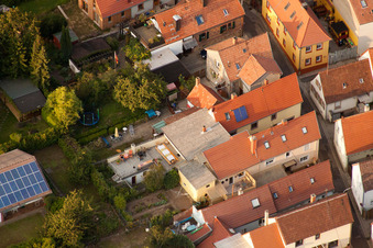 Aerial view of District Godramstein in Landau in der Pfalz in the state Rhineland-Palatinate, Germany