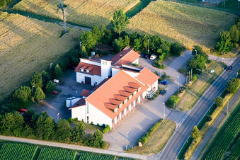 Volunteer Fire Department Equipment House in Kandel in the state Rhineland-Palatinate, Germany