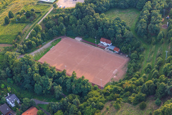 Sports field Sankt Martin in the district SaintMartin in Sankt Martin in the state Rhineland-Palatinate, Germany