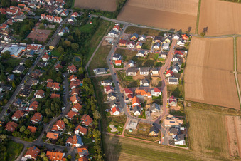 New development area Am Steinsteg in Bornheim in the state Rhineland-Palatinate, Germany