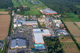 Hornbach building center in the Bruchwiesenstr industrial area in Bornheim in the state Rhineland-Palatinate, Germany