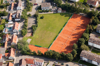 Tennis Club TV Linkenheim eV in the district Linkenheim in Linkenheim-Hochstetten in the state Baden-Wuerttemberg, Germany
