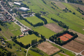 TV 1896 eV, sports fields, The Olive in the district Spöck in Stutensee in the state Baden-Wuerttemberg, Germany